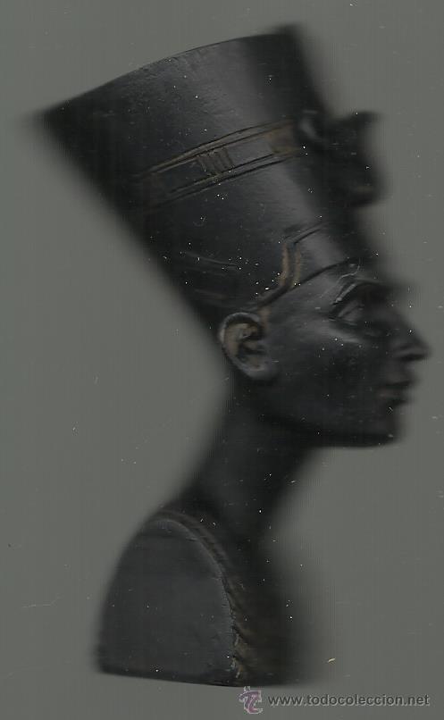 Vintage: FIGURA EGIPCIA DE RESINA DE LA COLECCION EGIPTOMAN&Iacute;A - EL FASCINANTE MUNDO DEL ANTIGUO EGIPTO