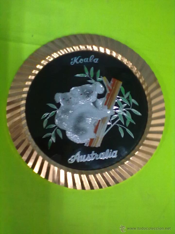 Vintage: DECORATIVO PLATO DE PLASTICO KOALA AUSTRALIA