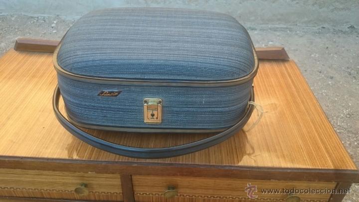 Vintage: MALETA DE VIAJE VINTAGE ANTIGUA DE MANO