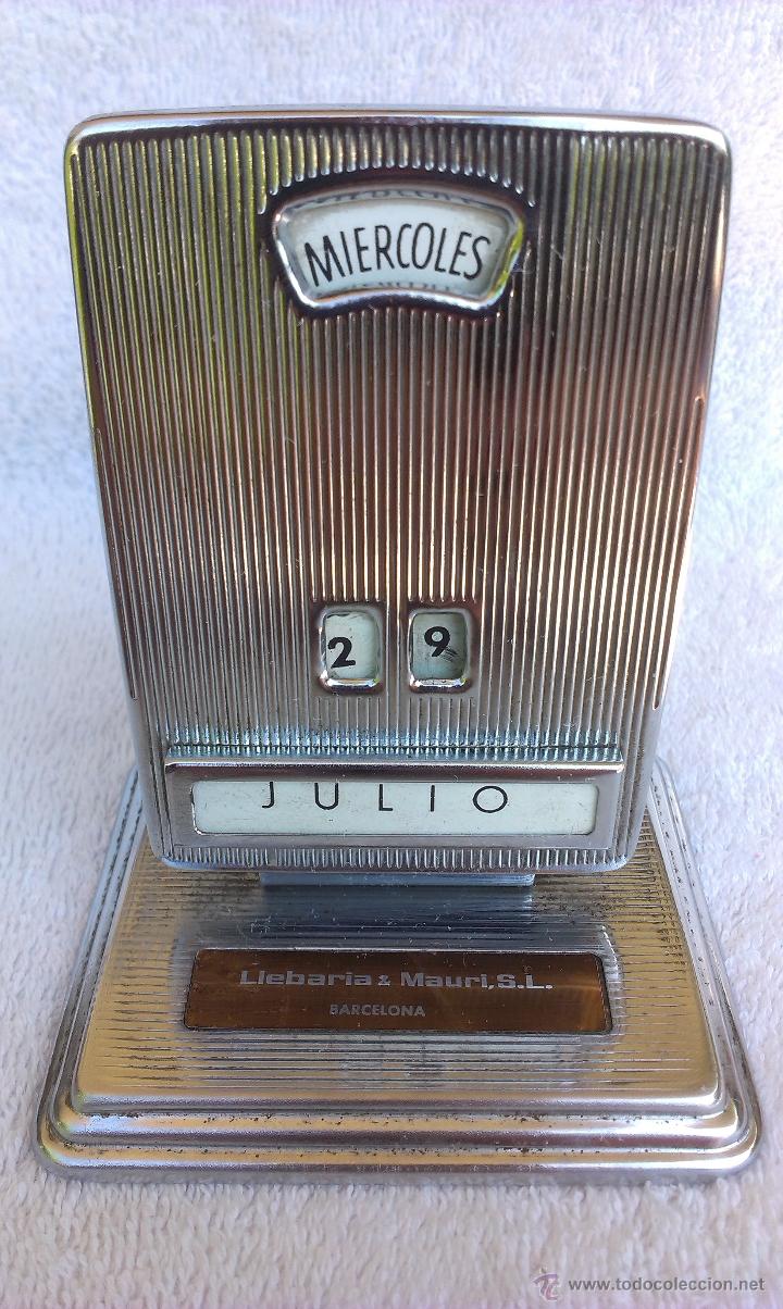 Vintage: CURIOSO CALENDARIO DE MESA . MARCA PETRUS . ANTIGUO