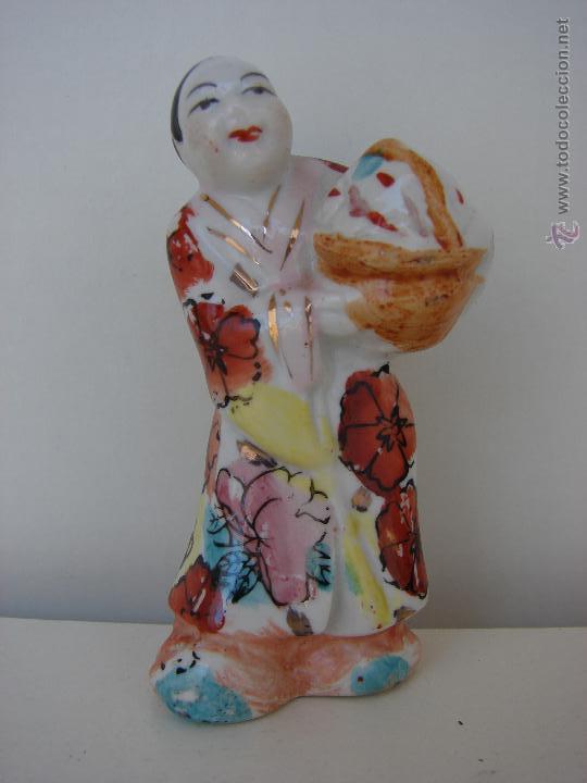 Vintage: FIGURA DE CERAMICA. CHINO - Foto 1