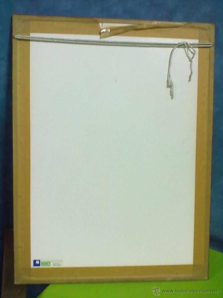 Vintage: CUADRO LAMINA CARTON PLUMA - Foto 2