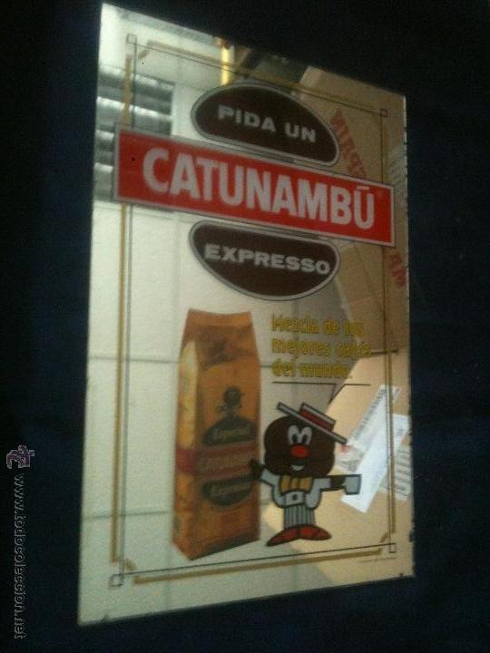 Vintage: espejo marca de cafe - Foto 1