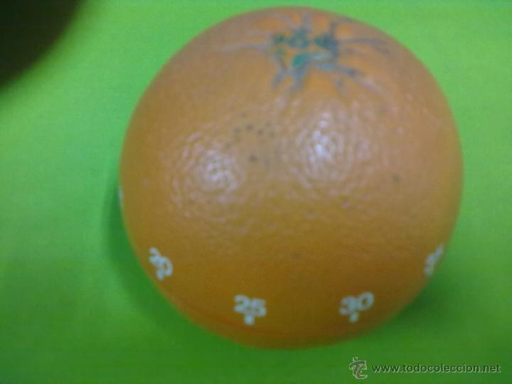 Vintage: NARANJA RELOJ COCINA CUENTA ATRAS