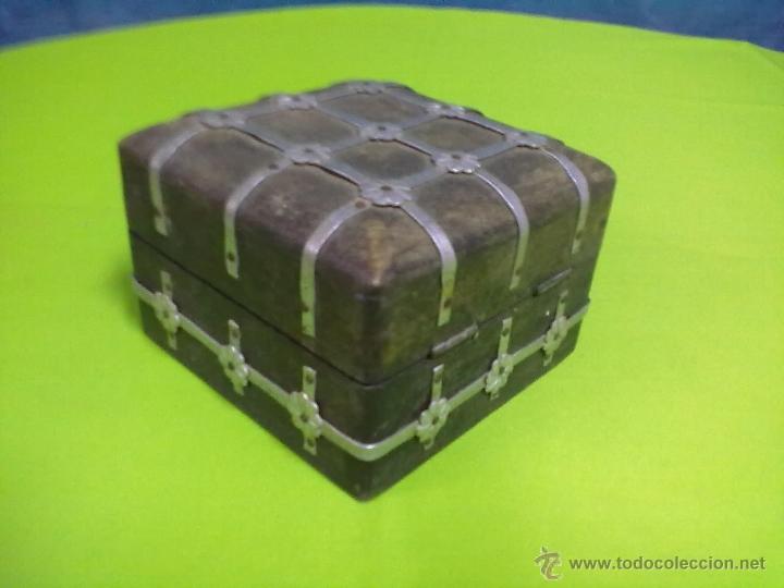 Vintage: CAJA MADERA ESTA&Ntilde;O - Foto 3