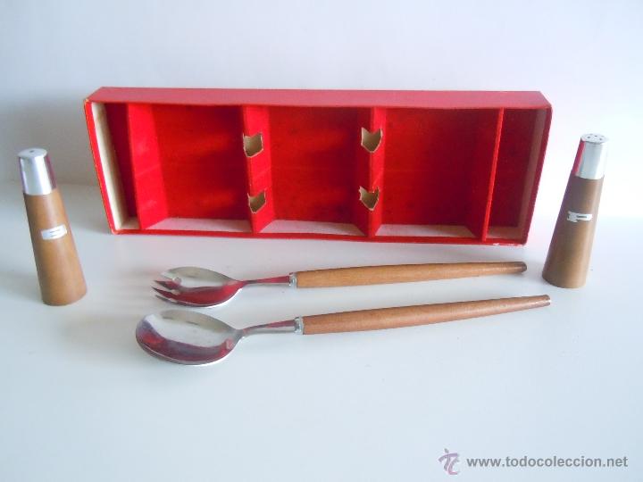 Vintage: CUBIERTOS ENSALADA - Foto 1