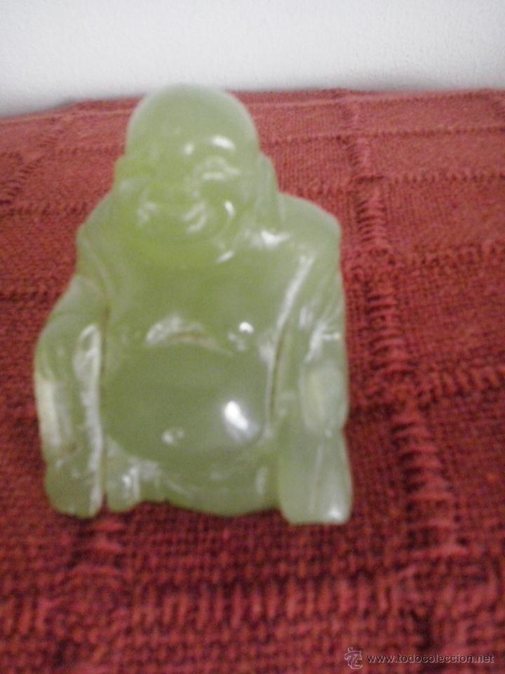 Vintage: buda en jade mide 5 cms de altura