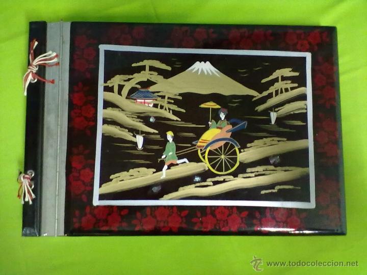 Vintage: ALBUM FOTOGRAFIAS CAJA MUSICA