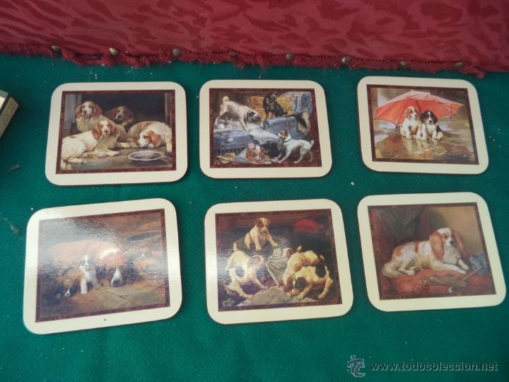 Vintage: caja con 6 posa vasos - Foto 1