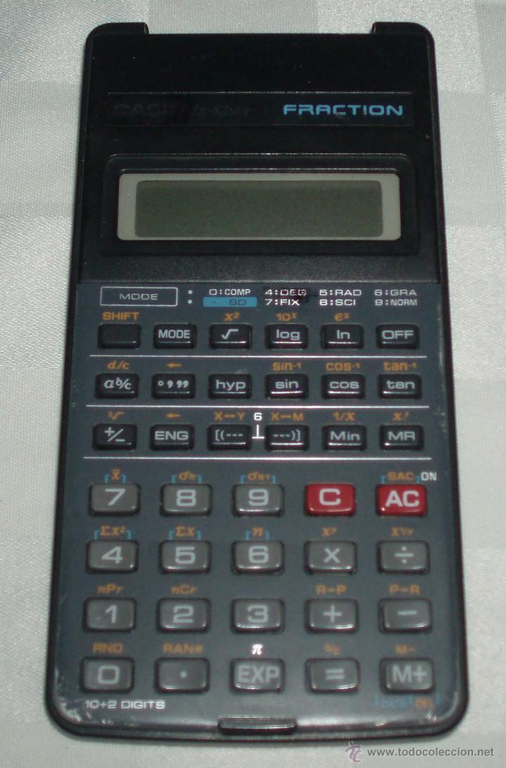 calculadora casio fraction - Compra venta en todocoleccion