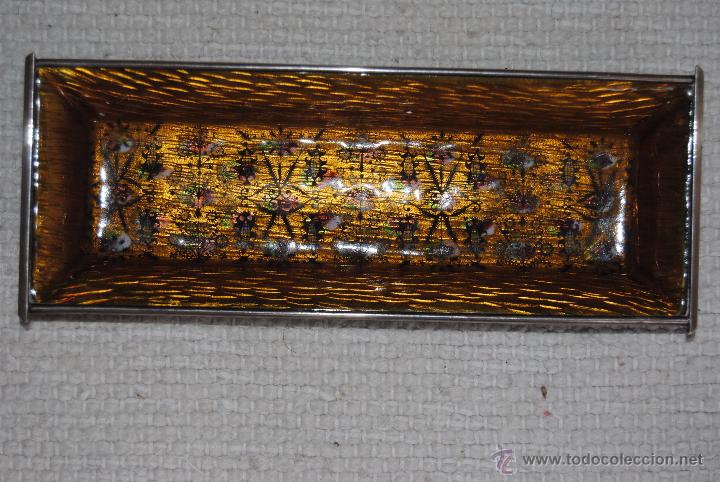 Vintage: BANDEJA POSA LLAVES DE COBRE ESMALTADO JOYERIA F.MAS DE BARCELONA