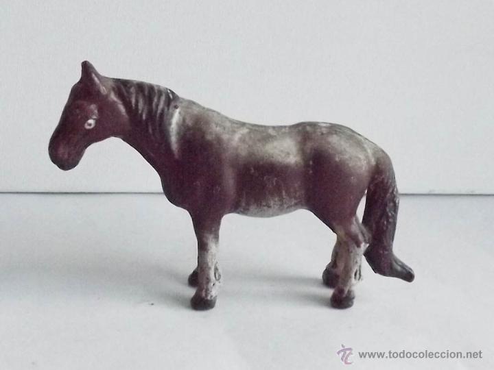 Vintage: Caballo en hierro, 570 gr. 15 x 9 cm - Foto 1