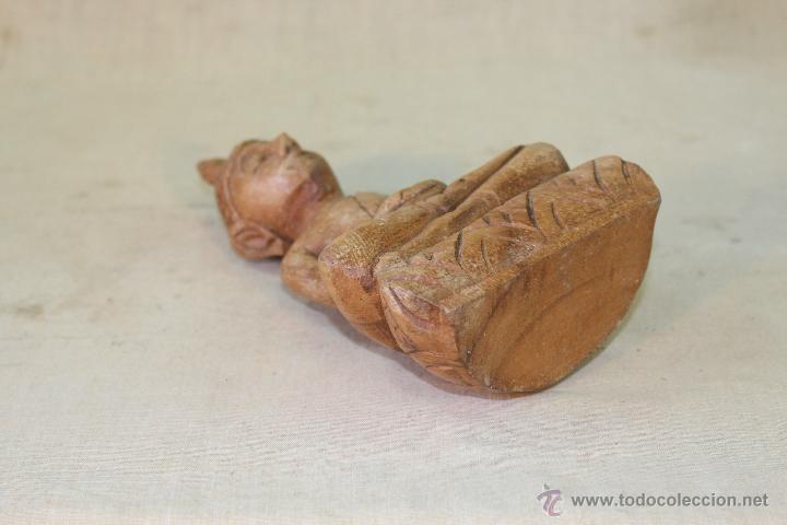 Vintage: BUDA EN MADERA TALLADA - Foto 3