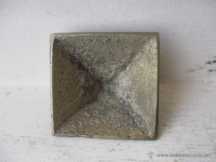 Vintage: PIR&Aacute;MIDE DE BRONCE, EGIPTO 1980 KEFREN - Foto 4