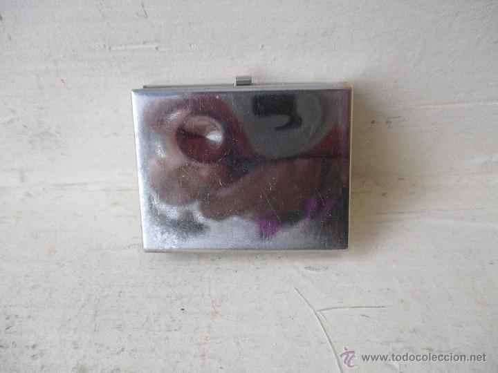Vintage: CAJA PASTILLERO DE ALPACA PLATEADA - Foto 3
