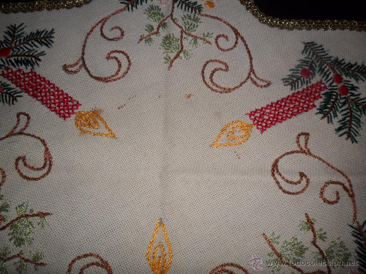 Vintage: Tres tapetes de Navidad - Foto 6