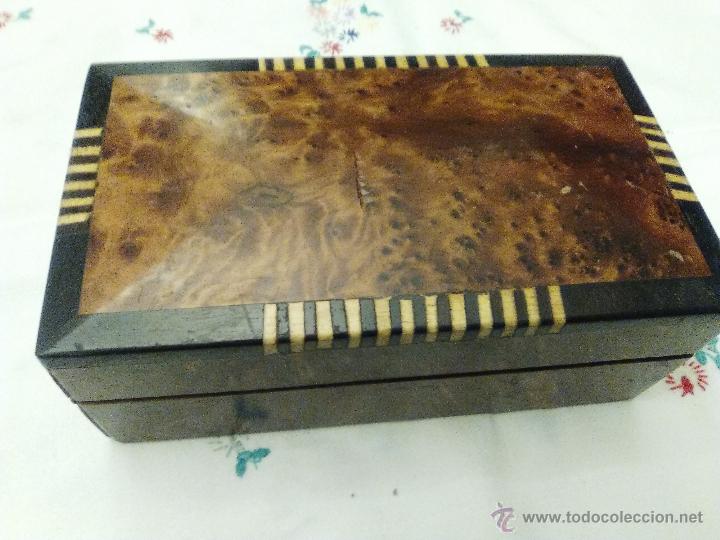 Vintage: CAJA DE MADERA DE RAIZ - Foto 1