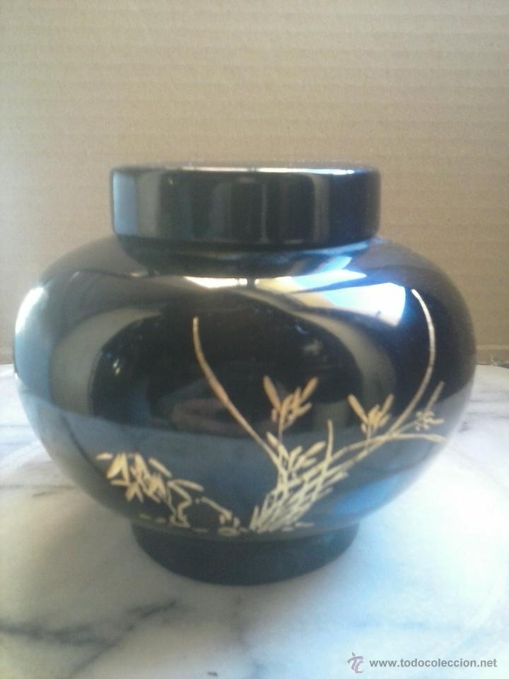 Vintage: JOYERO MADERA LACADA-JAPON. - Foto 1