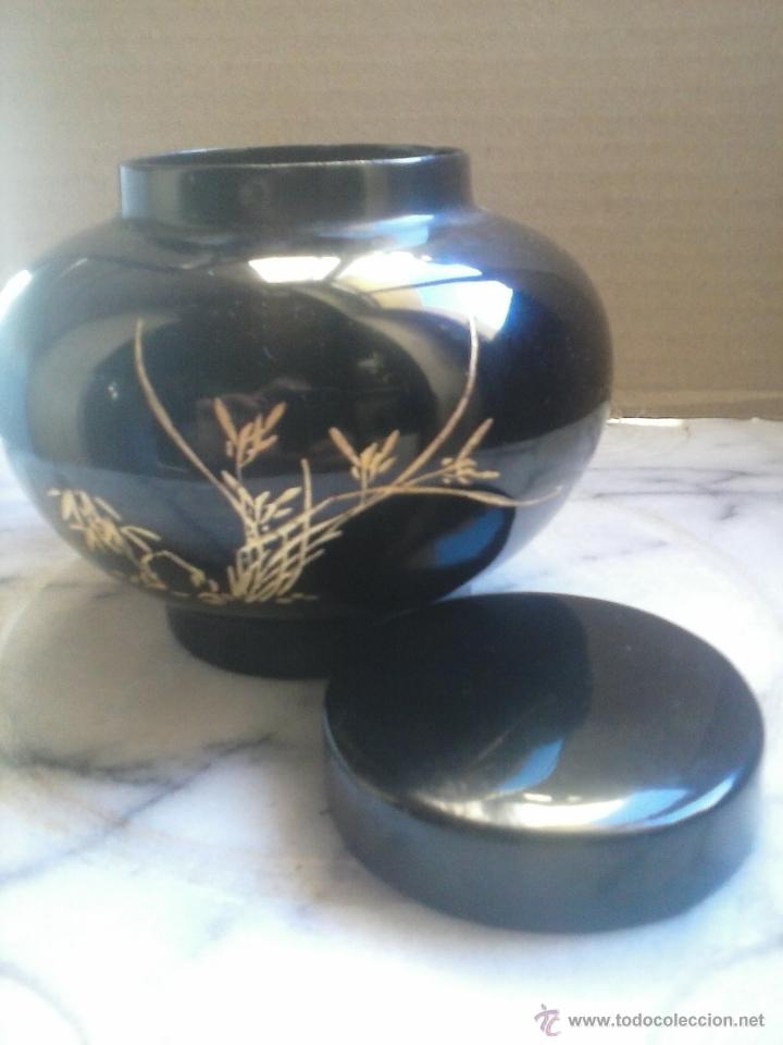 Vintage: JOYERO MADERA LACADA-JAPON. - Foto 2