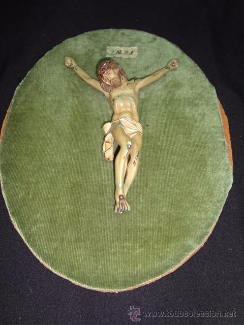 Vintage: cristo - pared - 40x30 - car71 - Foto 1