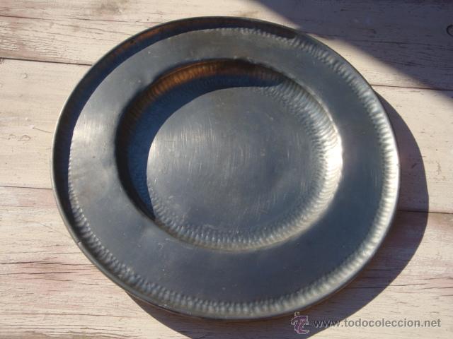 Vintage: bandeja de metal - Foto 3