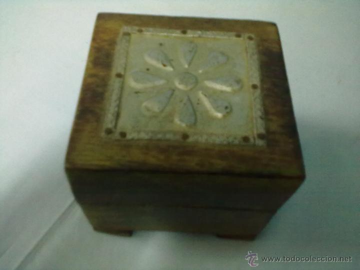 Vintage: CAJITA MADERA Y ESTA&Ntilde;O - Foto 1