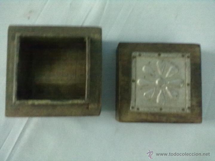 Vintage: CAJITA MADERA Y ESTA&Ntilde;O - Foto 2