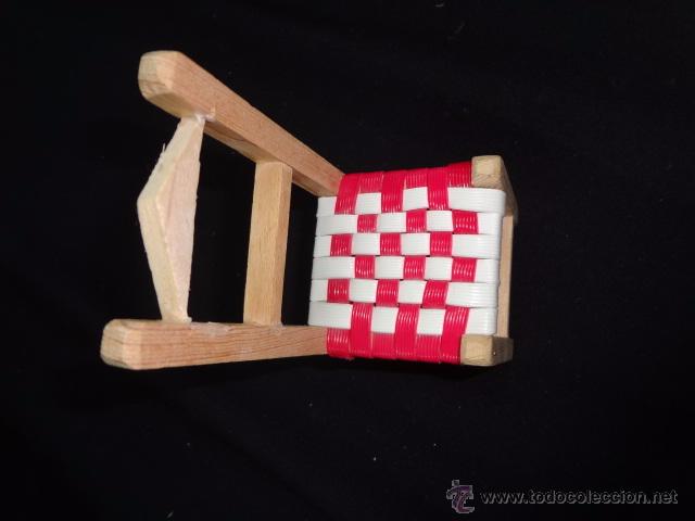 Vintage: silla andaluza de madera - car70 - Foto 1