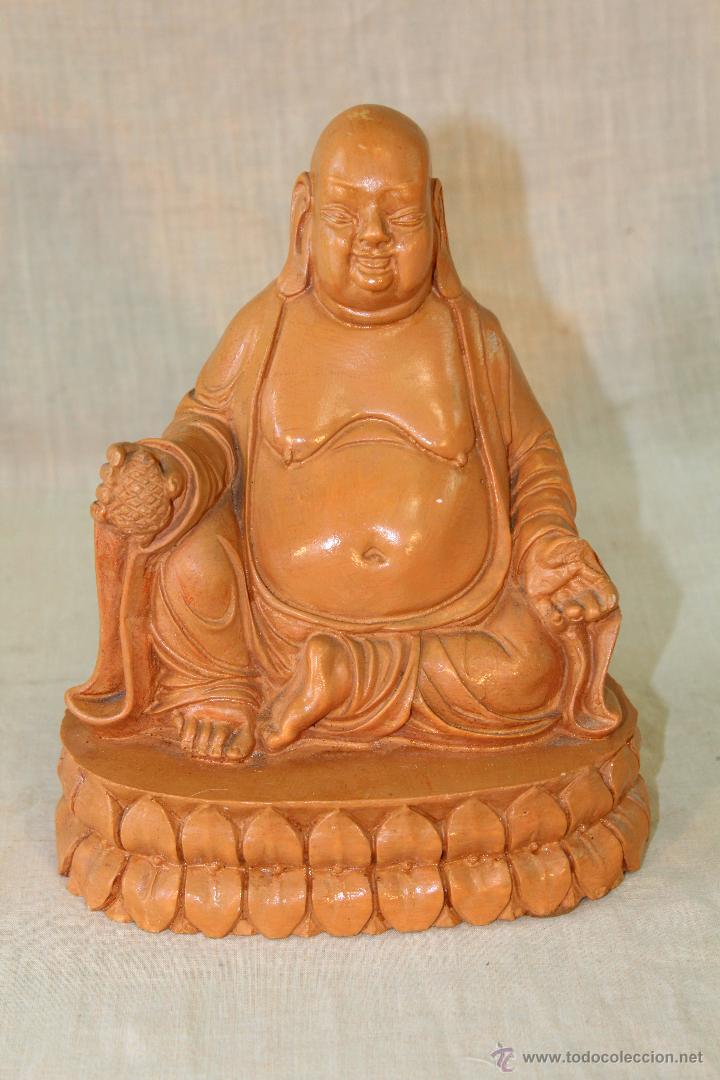 Vintage: FIGURA DE BUDA EN YESO