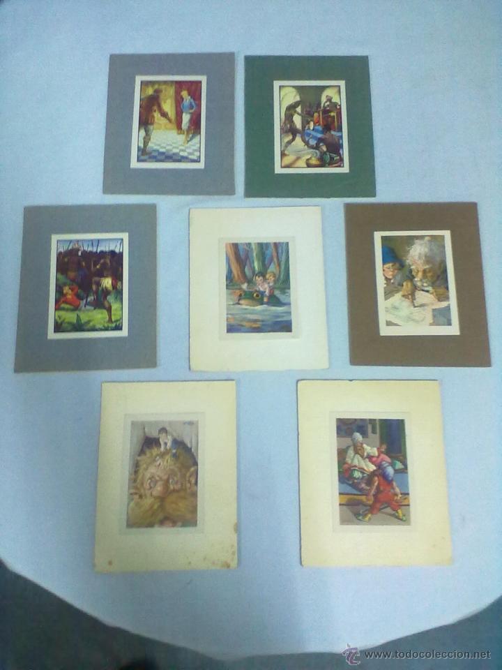 Vintage: 7 PEQUE&Ntilde;AS LAMINAS