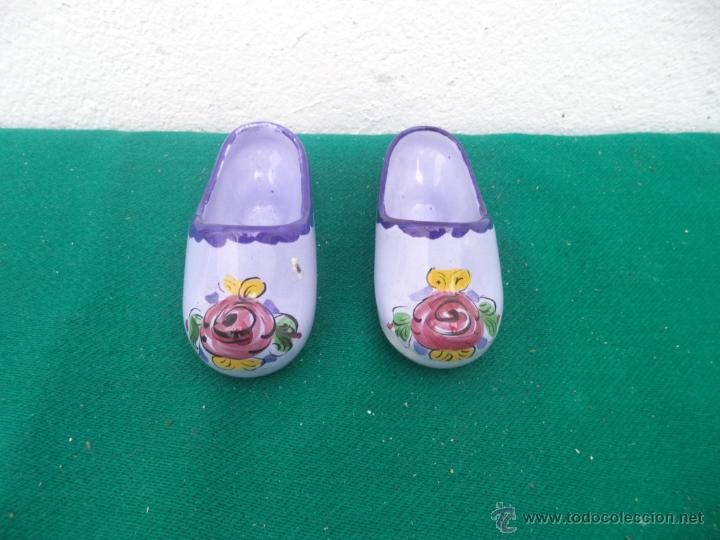 Vintage: parejas de zocos ceramocas - Foto 1