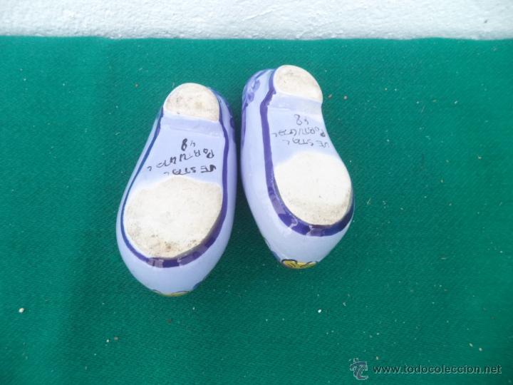 Vintage: parejas de zocos ceramocas - Foto 2