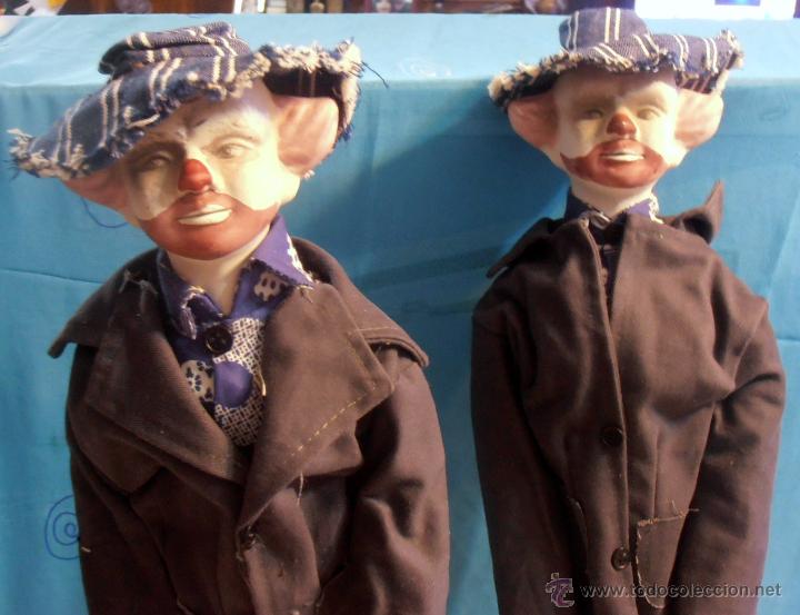 Vintage: 2, DOS FIGURAS, MU&Ntilde;ECOS DE ESCAYOLA, - Foto 1
