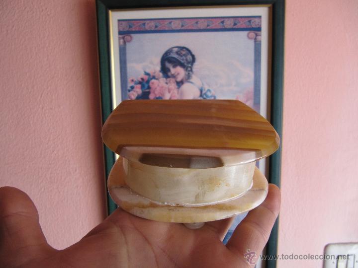 Vintage: PRECIOSISIMA CAJA JOYERO DE MARMOL/ALABASTRO VINTAGE