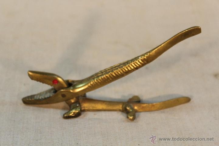 Vintage: CASCANUECES DE COCODRILO - Foto 3