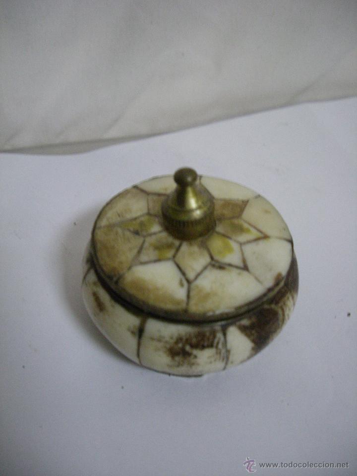 Vintage: CAJA DE NACAR ** TAMA&Ntilde;O MINI ** - Foto 1