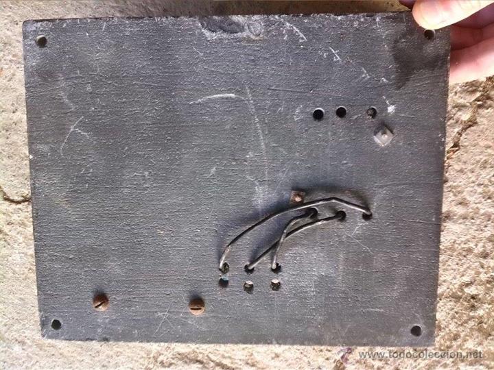 Vintage: cuadro electrico interruptor y motor - Foto 2