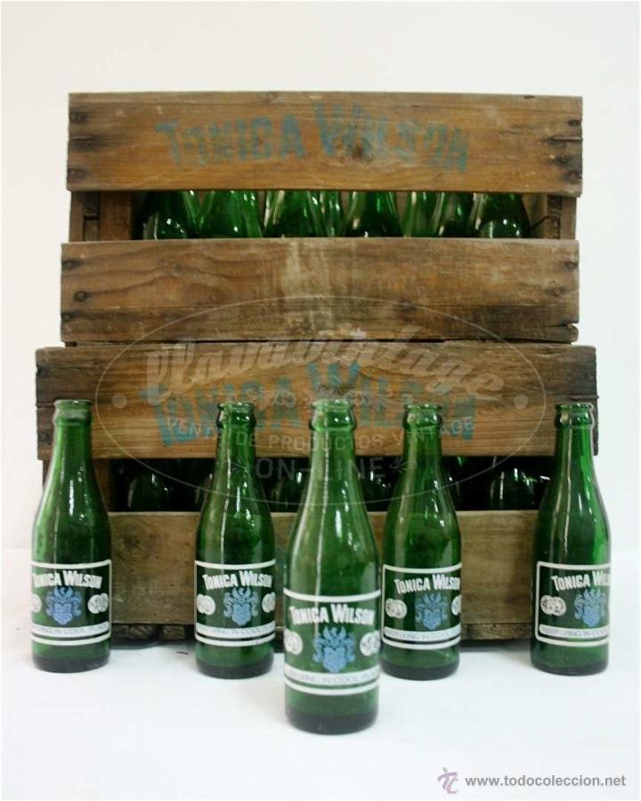 Vintage: CAJA MADERA DECORACI&Oacute;N T&Oacute;NICAS WILSON