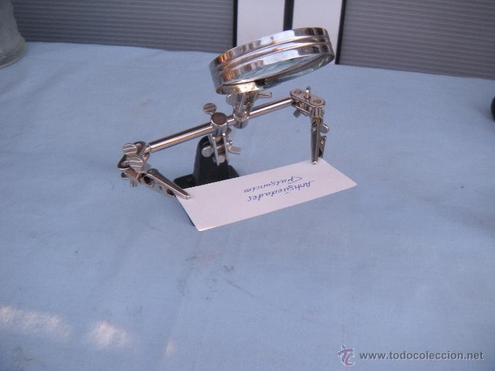 Vintage: LUPA DE PIE ARTICULADA - Foto 7