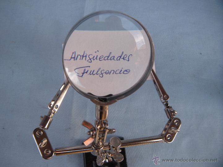 Vintage: LUPA DE PIE ARTICULADA - Foto 2