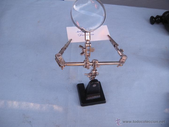 Vintage: LUPA DE PIE ARTICULADA - Foto 3
