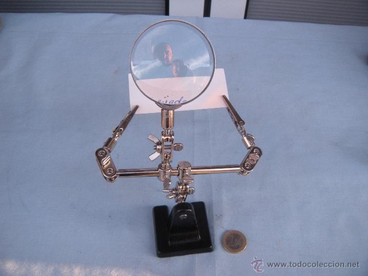 Vintage: LUPA DE PIE ARTICULADA - Foto 4