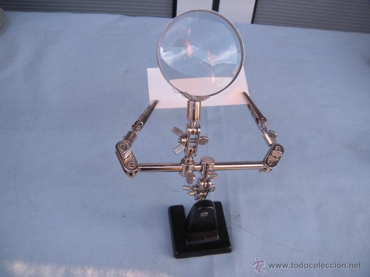Vintage: LUPA DE PIE ARTICULADA - Foto 5