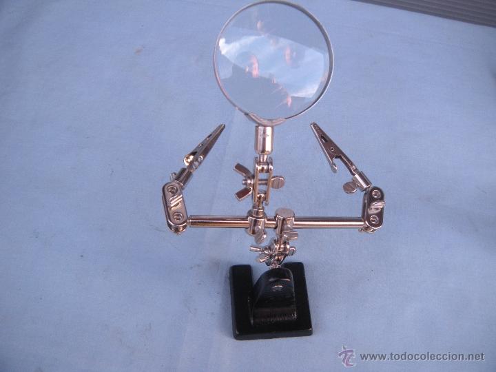 Vintage: LUPA DE PIE ARTICULADA - Foto 6