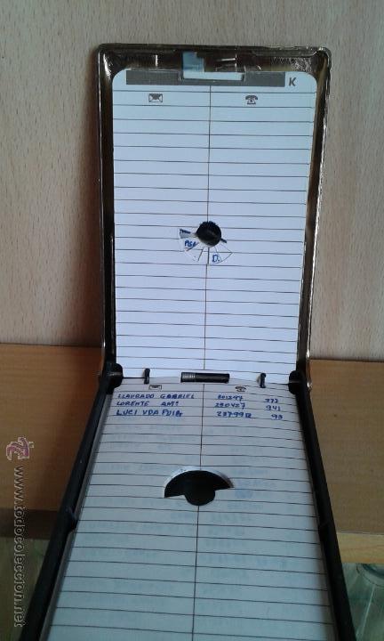Vintage: CURIOSA AGENDA automatica TELEFONICA VINTAGE. FUNCIONA - Foto 3