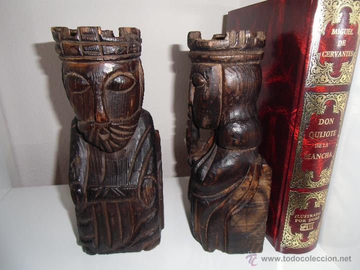 Vintage: Sujetalibros pareja de reyes. - Foto 3