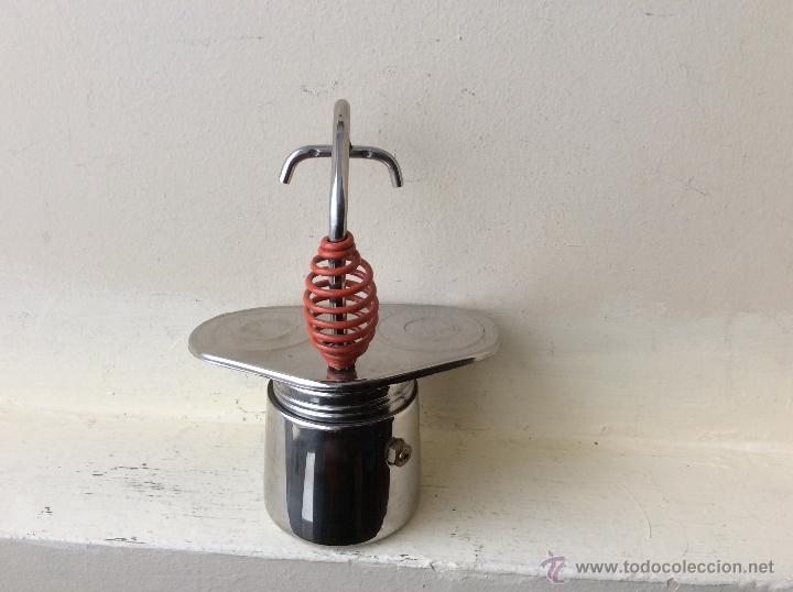 Vintage: CAFETERA DE ACERO INOXIDABLE - Foto 3