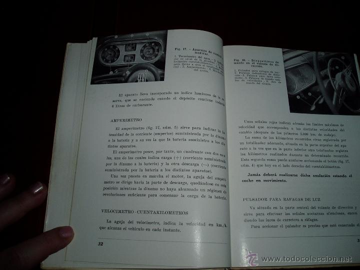 Vintage: Manual SEAT 1400 - Foto 7
