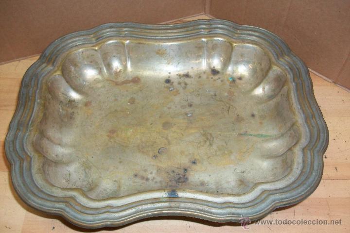 Vintage: ANTIGUA BANDEJA DE BRONCE - Foto 1