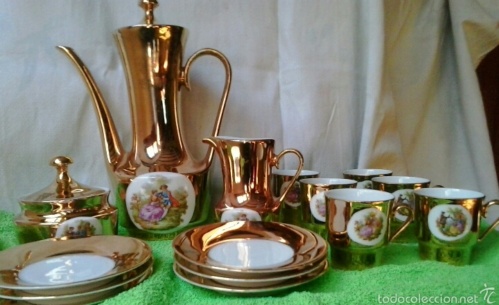 Vintage: JUEGO CAFE COMPLETO - Foto 1